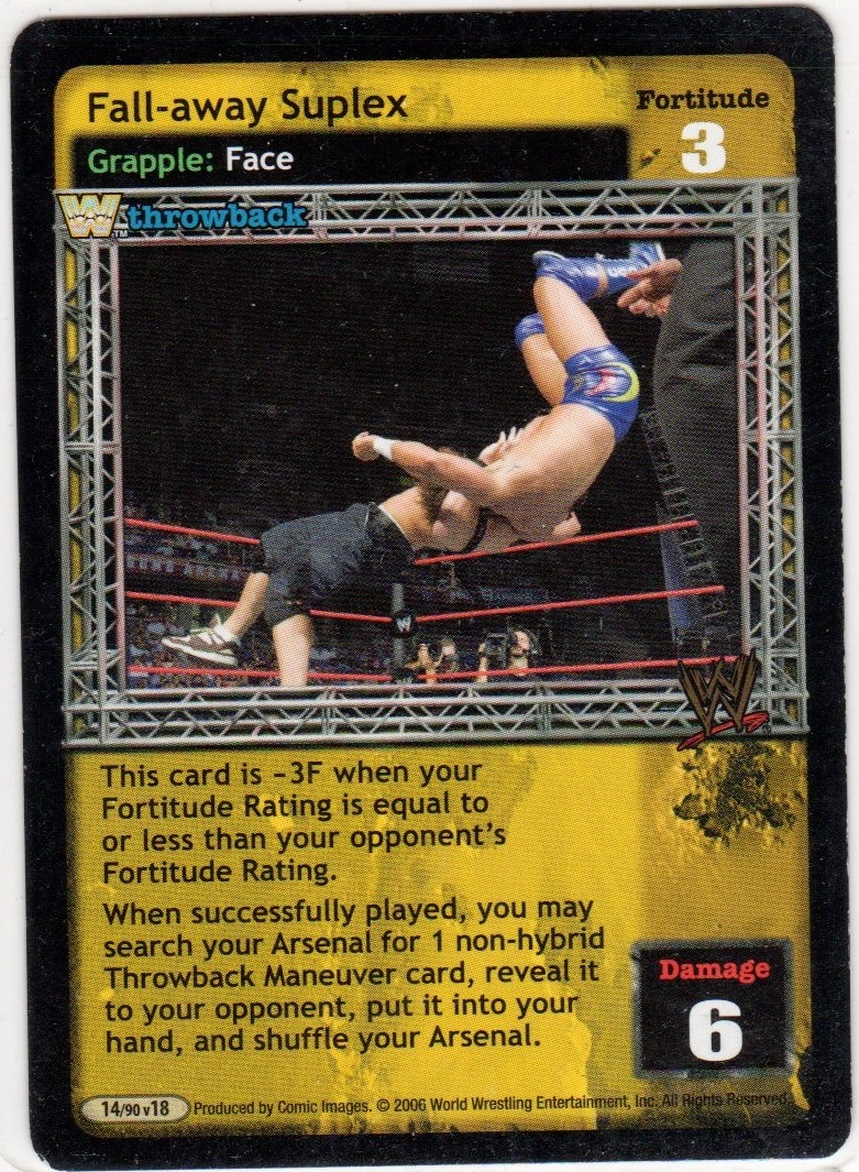 Fall-away Suplex THROWBACK